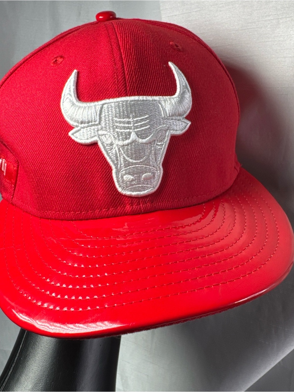 New Era Red and Black 9FIFTY Snapback Hat